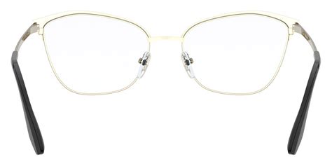 prada pr 62xv eyeglasses|Prada™ PR 62XV AAV1O1 52 Black/Light Gold .